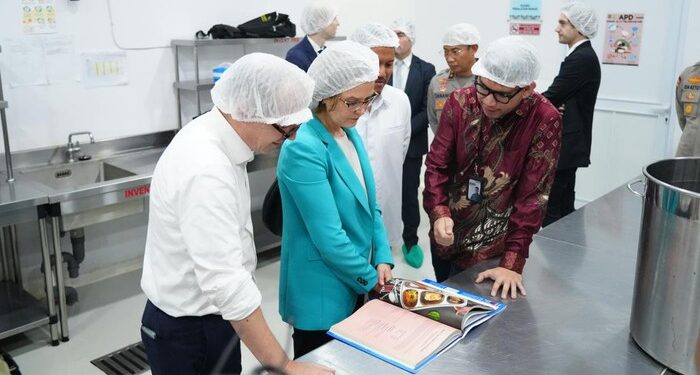 Dapur MBG Polri Curi Perhatian Delegasi Prancis