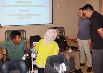 Peringati Hari Jadi Ke-80, Ditintelkam Polda Metro Jaya Gelar Donor Darah sebagai Wujud Kepedulian Kemanusiaan