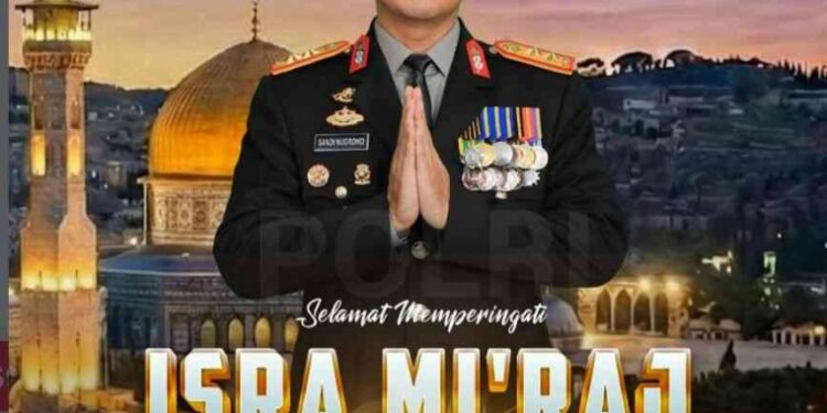 Kepala Divisi Humas Polri Bersama Jajaran Ucapkan Selamat Memperingati Isra Mi’raj Nabi Muhammad SAW